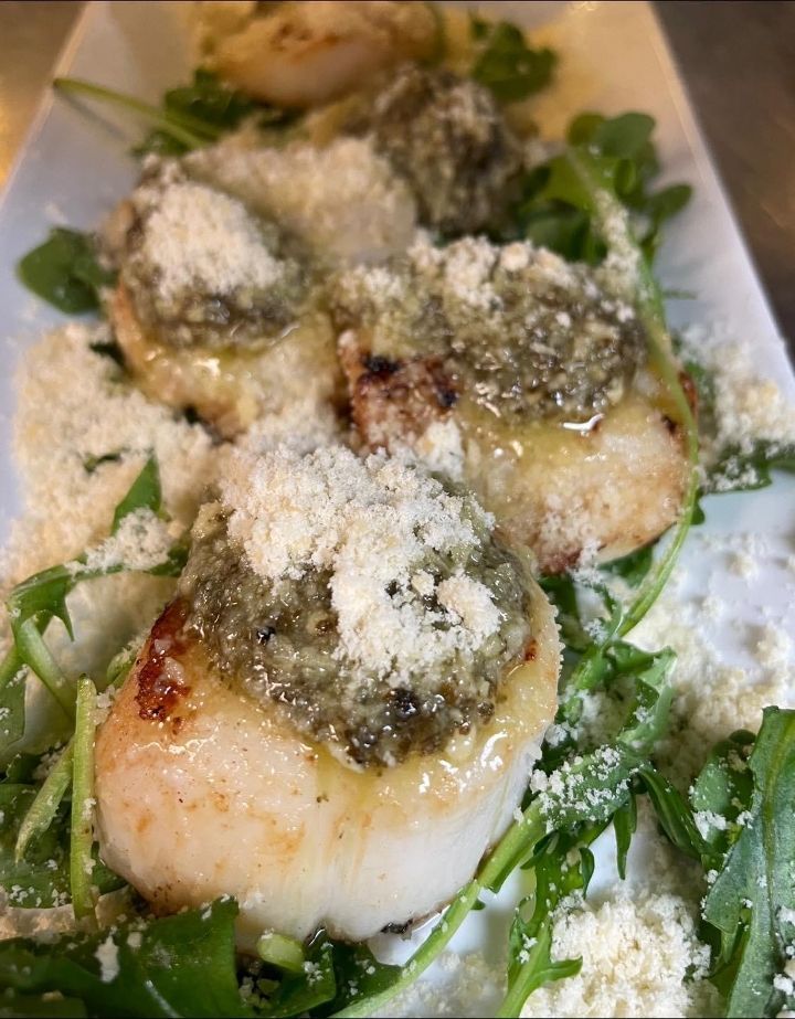 Parm Scallops