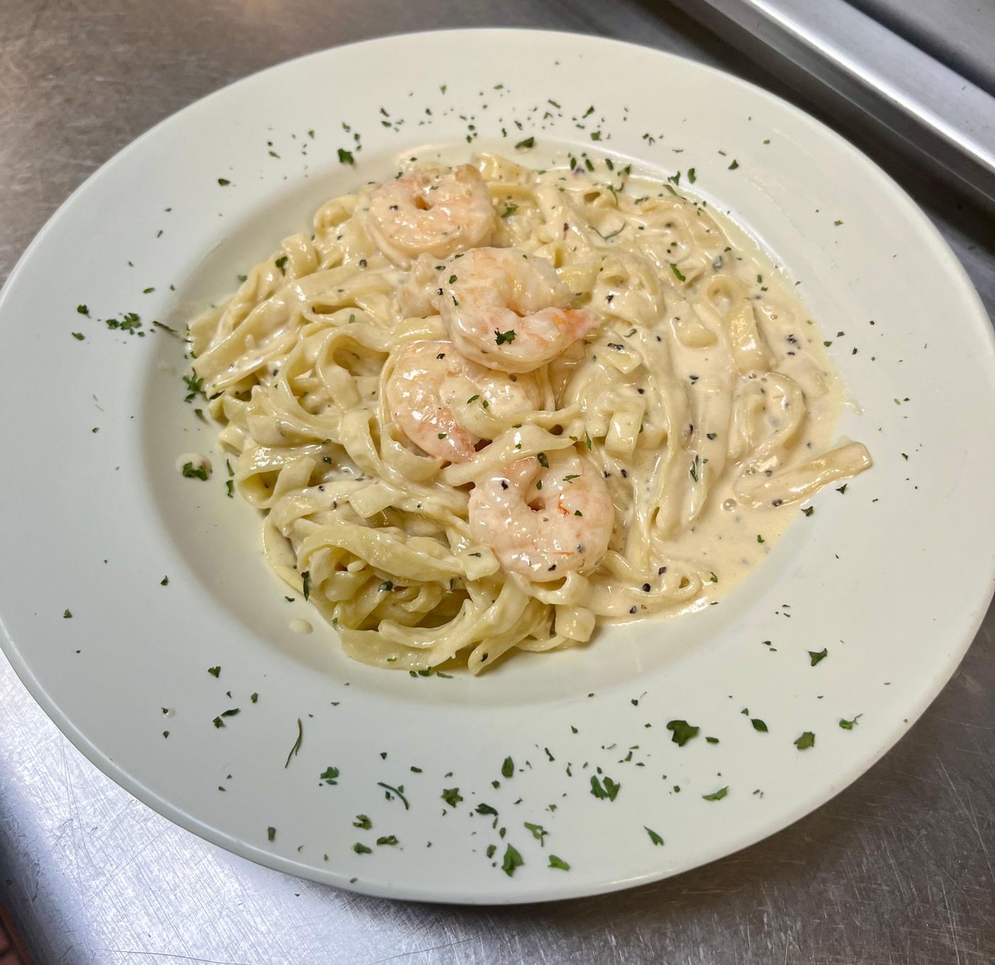 Fett Alfredo Shrimp